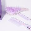 Comb set gift box, including cartoon scalp massage comb, mouse tail comb, fine tooth comb,Special for real hair wigs