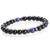 Men's Bracelet Natural Volcanic Stone Moon Diffuser Lava Beads For Essential Oils