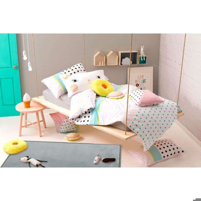 Tapis aspect velours extra-doux gris nuage 60x120