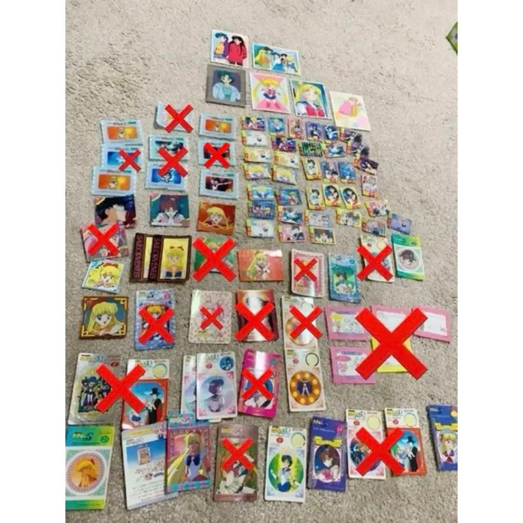 Used [Super rare] Sailor Moon Kanebo, Morinaga card/sticker