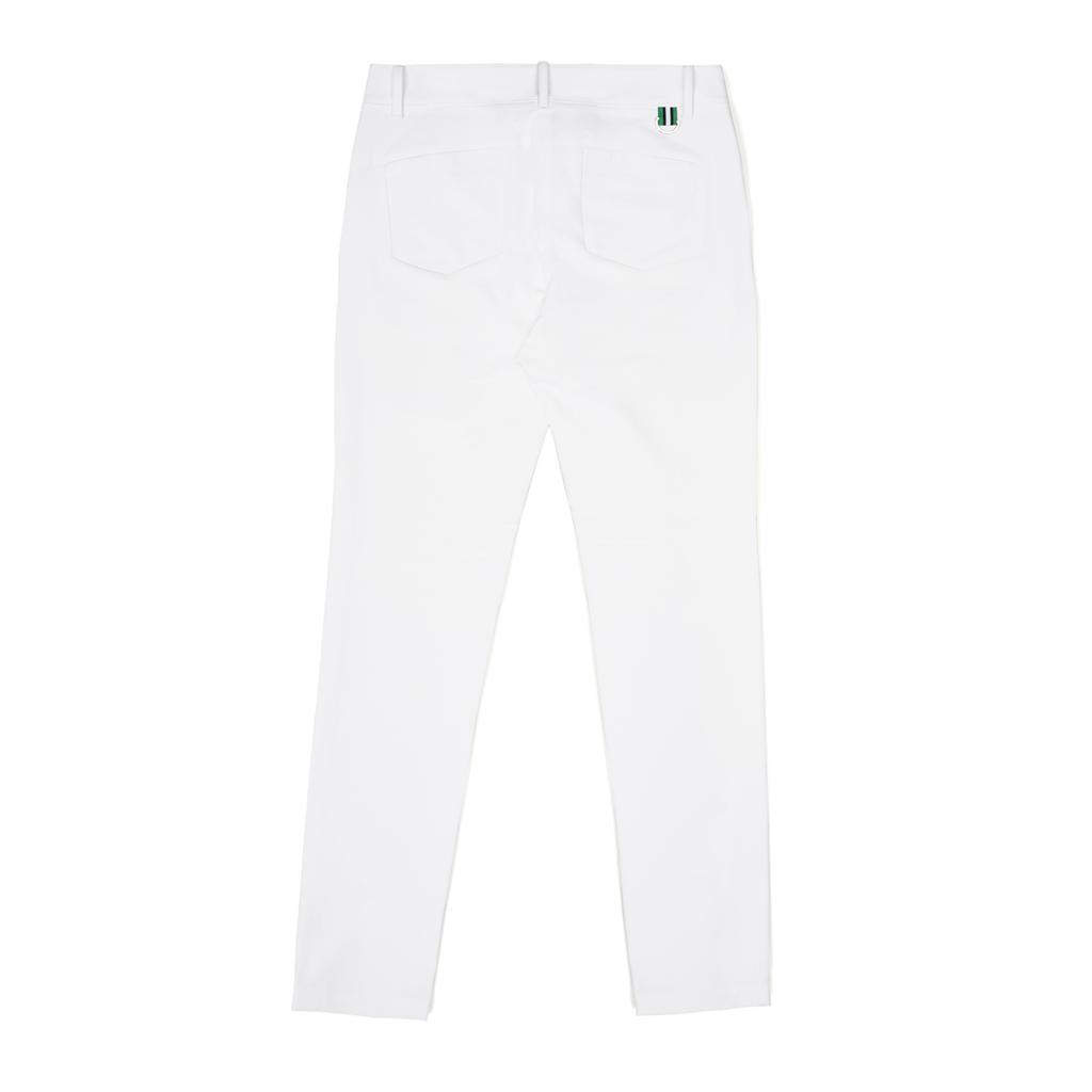 TRIMERE Summer Stretch Slim Fit Pants Women'S White