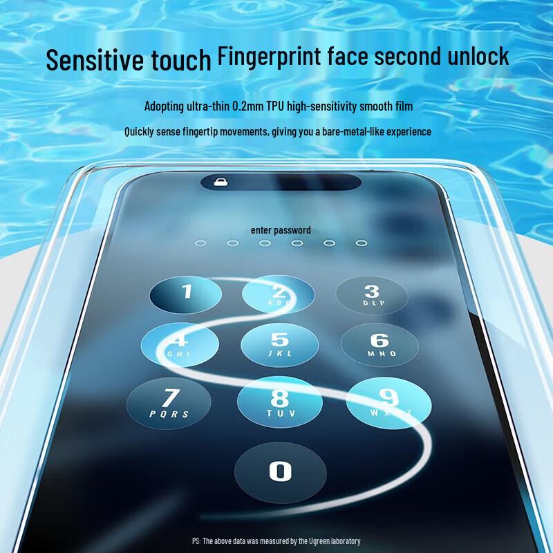 UGREEN Universal Waterproof Phone Pouch with Lanyard