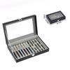 Wooden Desktop Organizer Box With Lid Beads Pens Small Collectibles - Modern Minimalist Storage Case