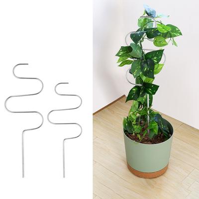 Blomsterdekorativ ramme Solid Langtidsbruk i rustfritt stål Premium plantestøtte klatrestativ for gårdsplass