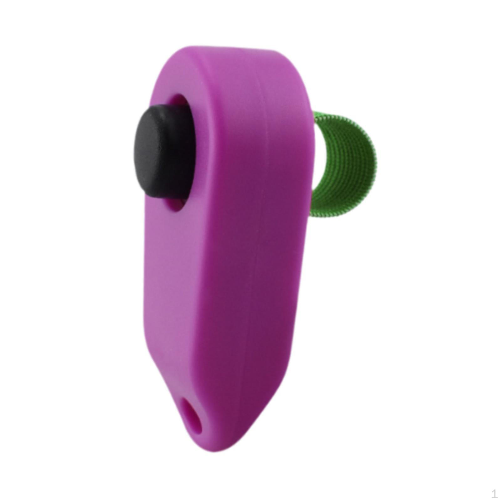 Дрессировочный кликер для собак Помощник Тренеров Инструмент для Лошадей Птиц Поведенческий фиолетовый