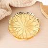 Multi-purpose 10/15/20cm Fruit Plate European Style Golden Dishes Tray Retro Display Tray Home Decor