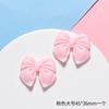 Simulation Bow Resin Accessories,10pcs Frosted Bow Tie DIY Handmade Mobile Phone Case Accessories,Material Package Accessories.