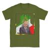 Crown Prince Reza Pahlavi with SHAHYAD TOWER TShirt Unisex Vintage Cotton Tee Shirt O Neck Short Sleeve T Shirt Original Clothing