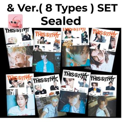 Stray Kids THIS & THAT "& Ver ( 8 tipi ) SET" Sigillato NUOVO PRE-ORDINE