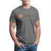 Bitcoin Sign Art Satoshi Nakamoto  Classic Tshirt Crewneck Tops Big Size T Shirt Tees Pure Cotton Short Sleeve