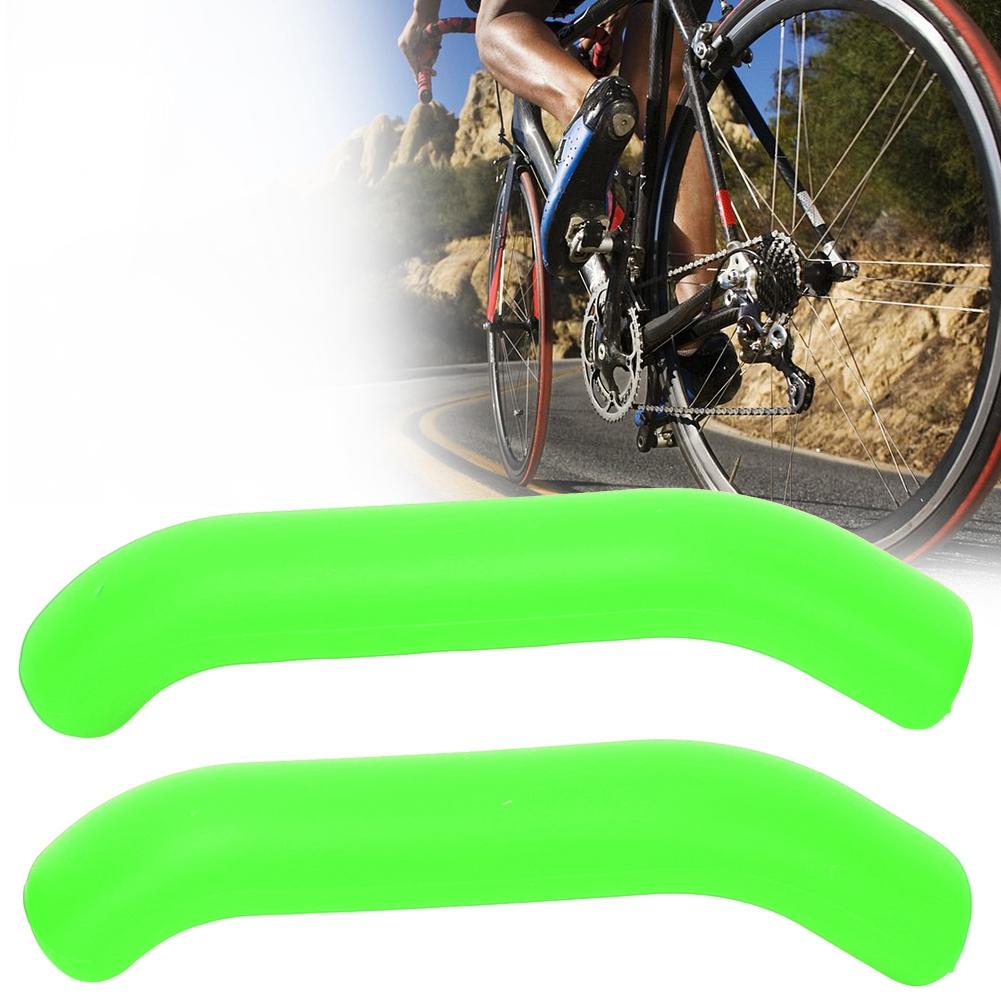 5 Par RISK Silikon Mountain Landsvägscykel Bromshandtagsskydd Halkskydd Bromshandtagsskydd Cykel