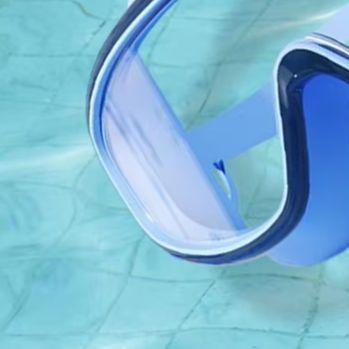 Kids Swim Goggles Anti Fog Swimming Goggles Large Frame HD Swim Glasses UV Protection Swimming Goggles for Diving Snorkeling