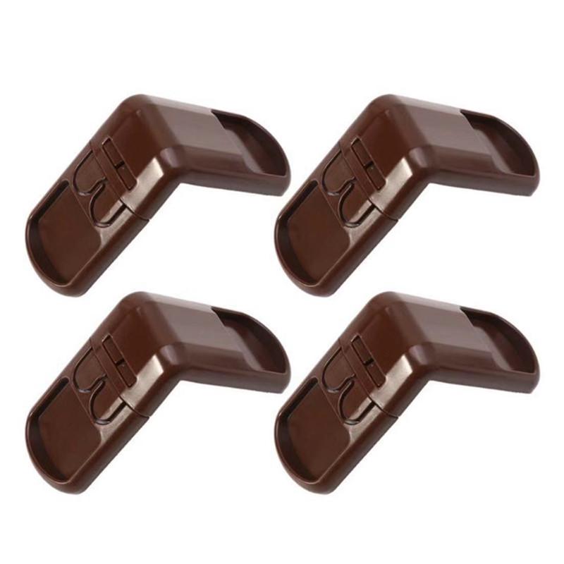 4Pcs Child Protection Drawer Cabinet Lock Kids Safety Plastic Lock Infant Baby Locks