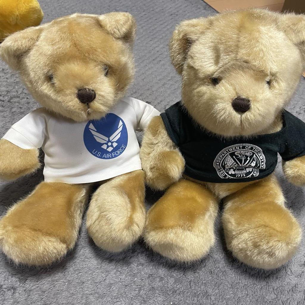 [USED] US ARMY AIR FORCE Teddy Bear Plush Souvenir