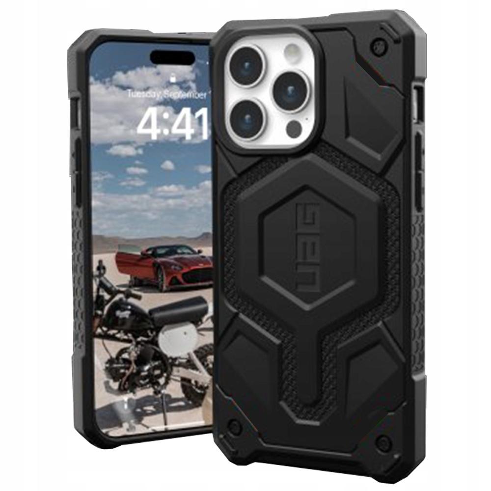 Etui Uag Monarch Pro Z Magsafe Do Iphone 15 Pro - Czarny Karbon