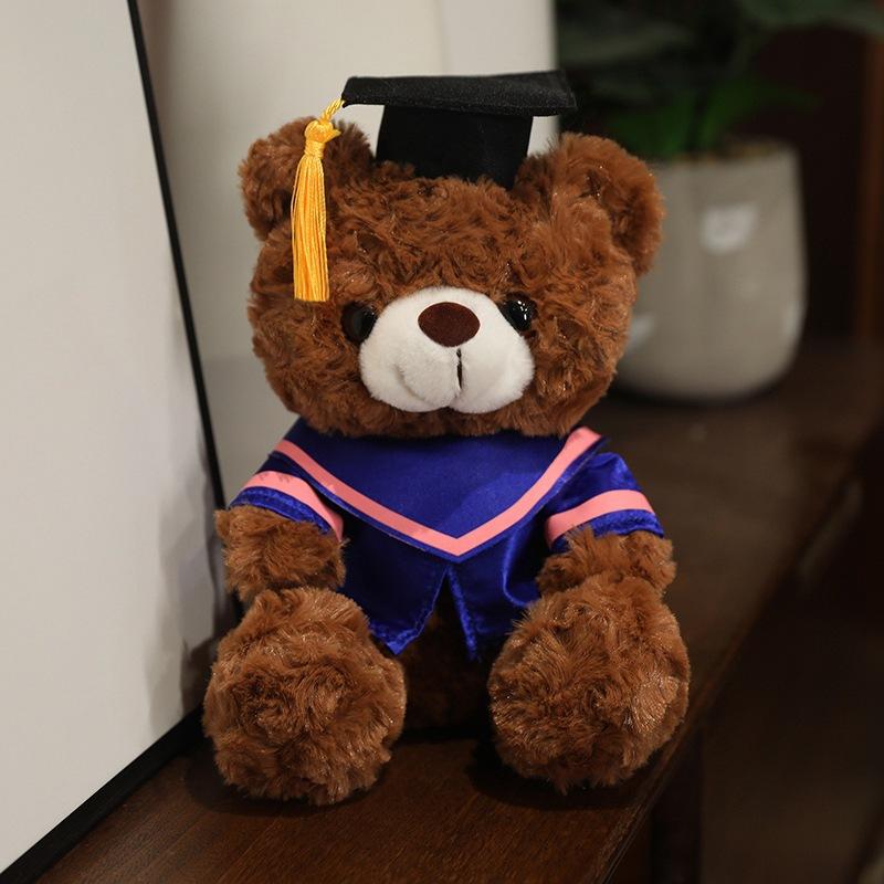 

Костюм доктора кукла мишка плюшевая игрушка мишка обнимашка кукла тряпичная кукла подарок студенту на выпускной 23cm（0.1kg）