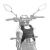 WILD HEART Motorcycle Fuel Tank Vest Pendant Auxiliary Skeleton Extension Base