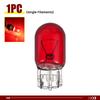 1pcs T20 7440/7443 Signal Light 12V21W Clear Glass DRL Daytime Running Lights Turn Stop Signal Brake Tail Light Bulbs