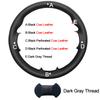 Hand Sewing Car Steering Wheel Cover Suede Cow Leather For Mercedes-Benz A-Class W177 C-Class W205 E-Class W213 S-Class W222 GLC