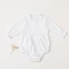 Newborn Girl's Long-Sleeve Cotton Jumpsuit for Summer