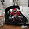 1pc Red Rugby Player Blanket, Lightweight Flannel Throw Blanket for Sofa, Bed, Travel, Camping, Living Room, Office, Couch, Chair, and Bed