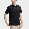 Fila Heritage Solid Color Casual Breathable Short Sleeve Polo Shirt Men Polo Shirts Black F11M438109FBK