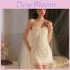 Youthful Floral Sleepwear Set With Bamboo Fiber Fabric For Comfortable Nighttime Relaxation
