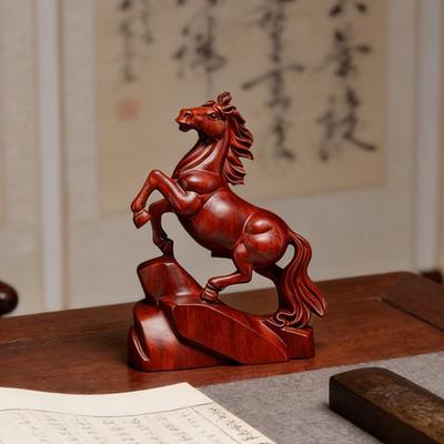2026 Tierkreiszeichen-Pferd Statue Chinesisches Neujahrsdekoration Glücksbringendes Pferd-Symbol Frühlingsfest Geschenk Kultureller Charme