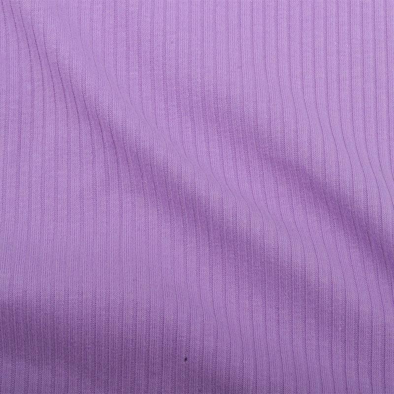 180g/240g Soft Elastic 4x3 Pure Cotton Ribbed Knit Fabric