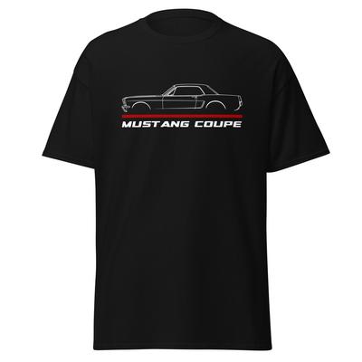 Camiseta Premium Para Ford Mustang Coupé 1965 Regalo de Cumpleaños para Entusiastas del Automóvil