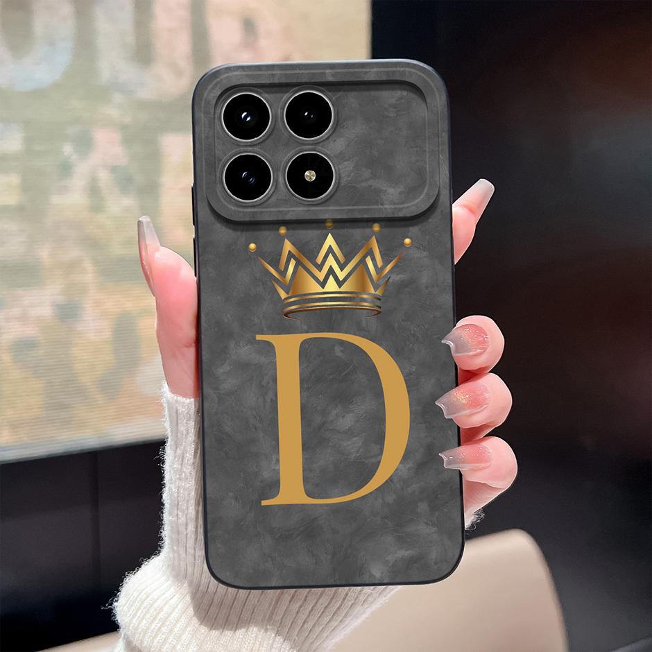 For Xiaomi Poco F8 Pro Ultra Phone Cases Cute Panda 26 Letters Shockproof Soft Liquid Silicone Cover For PocoF8Pro F8Ultra Fanda