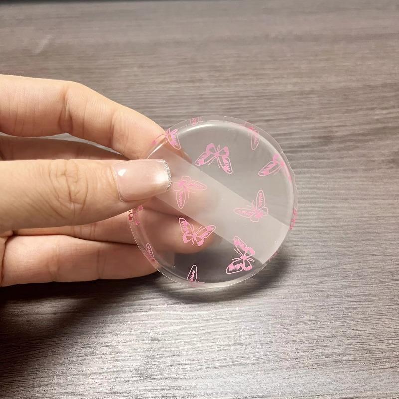 Transparent Soft Silicone Puff Sponge for Cosmetic Face Foundation Easy Clean Avoid Waste Air Cushion Powder Puffs Make Up Tools