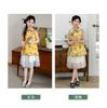 Girls' Cheongsam Dress Summer Dress 2026 New Style Children's Chinese Style Tang Dress Hanfu Summer Princess Dress