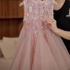 Mädchenkleid Sommer Kinder Prinzessinnenkleid Ärmelloses Weste Rock Westlicher Stil Fischschwanzrock