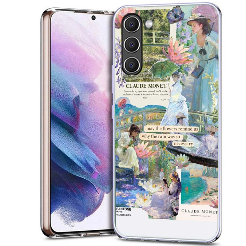 Claude Monet Art Phone Case for Samsung A54 A14 A24 A34 A17 A37 A57 A55 A35 A25 A15 A13 A23 A33 A53 A07 A05S A04S A03 A73 Galaxy