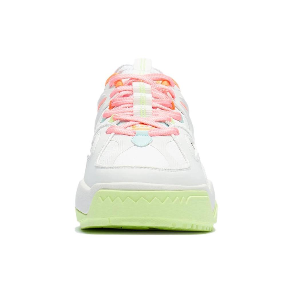Li Ning Shining Stars FlashStar Textile, Synthetic Leather Abrasion Resistant Breathable Low top Skateboard Shoes Men's AGCR289-5