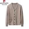 Pierre Cardin Men's V-Neck Knitted Cardigan