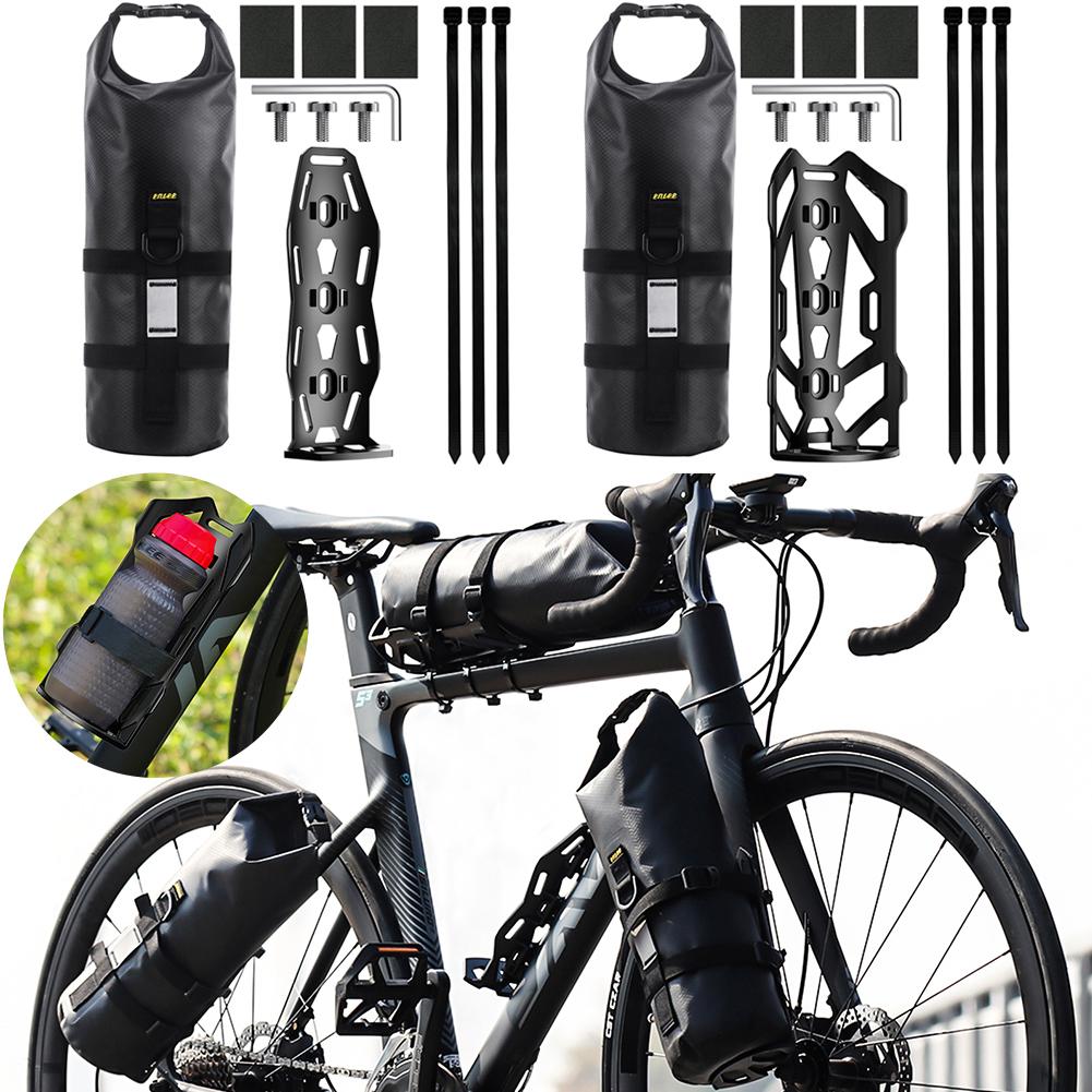 5L Bike Fork Bag Bicycle Fork Bag Waterproof Lightweight Fork Bag Reflective Strap Large Capacity Cycling Accessories