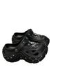 New summer go out punk platform hole shoes slippers women's summer sandals outside students