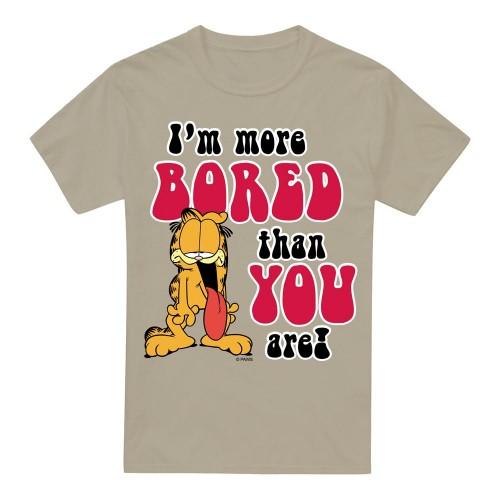 Garfield Mens More Bored T-Shirt
