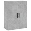 VidaXL Armoire murale gris béton 69,5x34x90 cm 828448