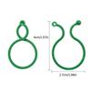 100Pcs Garden Vine Strapping Clips Plant Bundled Buckle Ring Holder Tomato