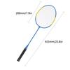Badminton Combo Set Reusable Portable Sports Badminton System Set with Net for Outdoor