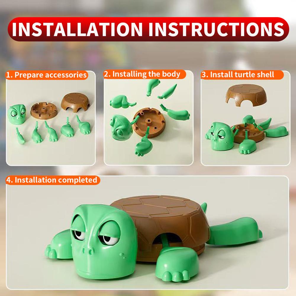 Turtle Coasters - Non-Slip Silicone Drink Pads Cute Heat Resistant Table Decor for Home/Office Funny Gift for Pet Lovers