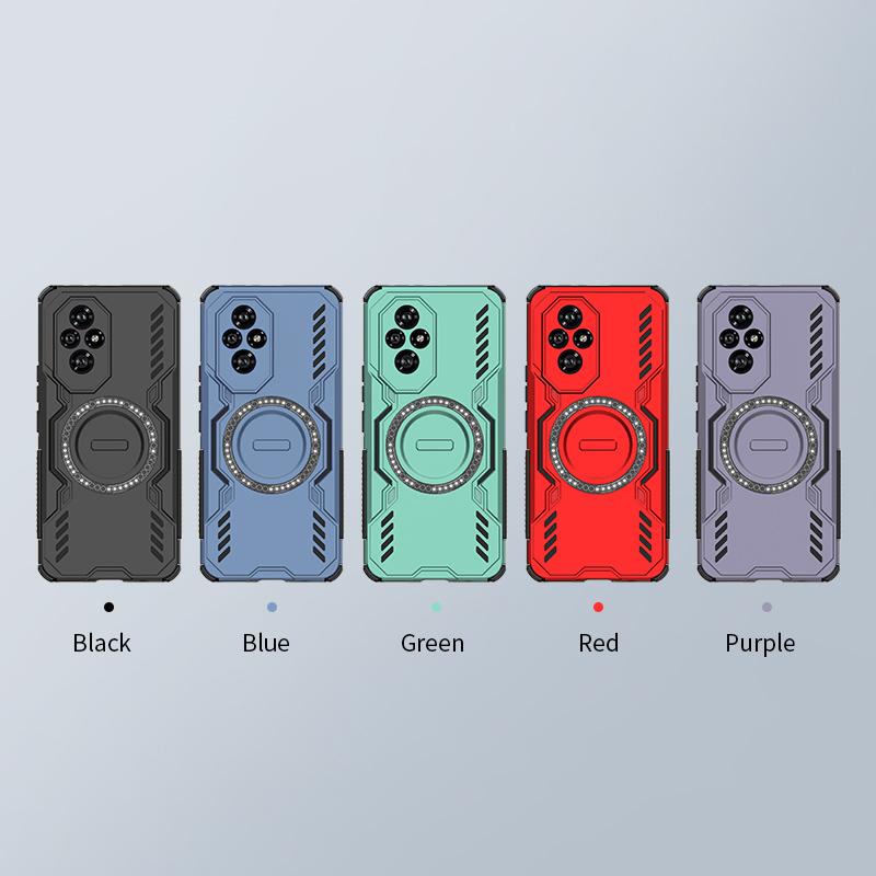 Magnetic Heat Dissipation For Honor 200 Case Honor 200 Cover Cases Shockproof Magsafe Wireless Charge Phone Cover For Honor 200