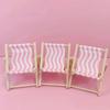 Cartoon Beach Style Dollhouse Chair Ornament Eco-Friendly Phone Stand Doll Display Home Desktop Decoration Office Accessories