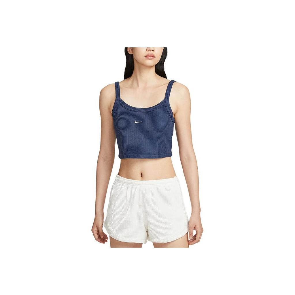 Nike Fashionable Comfortable Knitted Versatile Solid Color Sports Vest Women tops HV2407-410
