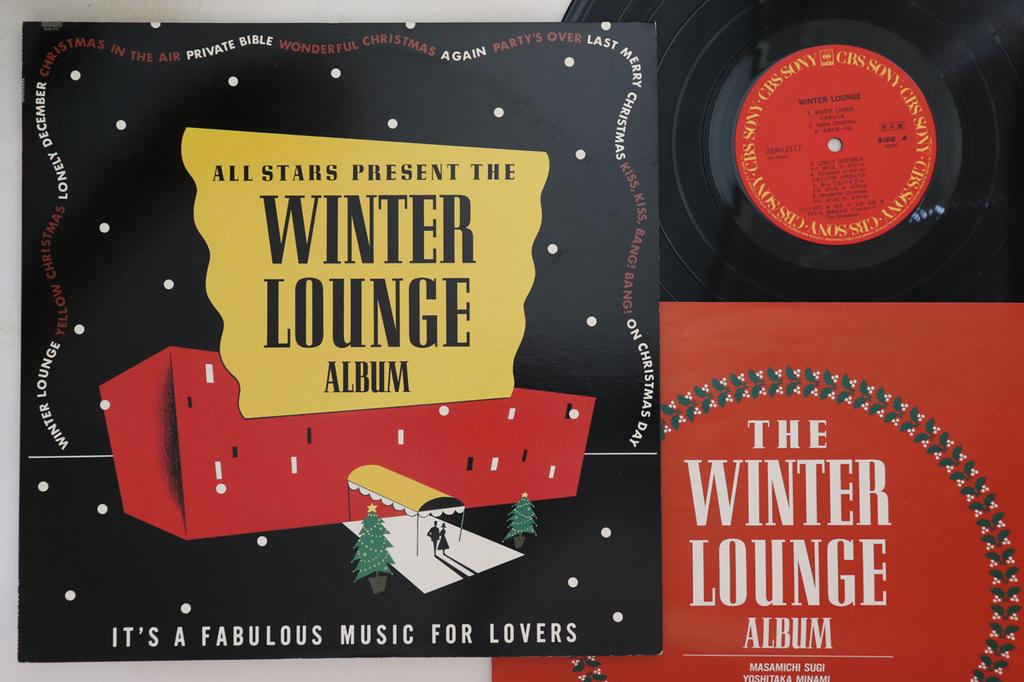 LP Record VARIOUS - Winter Lounge 28AH2117PROMO CBS SONY 1986 Japan Japanese Pop/Rock Used