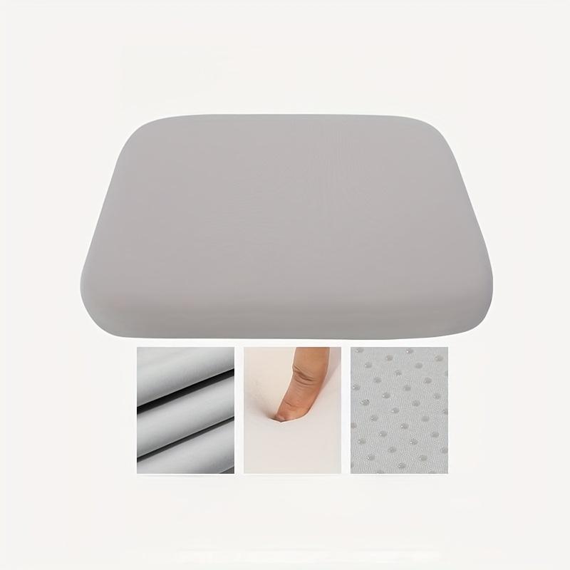 One Extra-Large Ergonomic Cushion – High-Density PU Foam Support, Non-Slip Bottom – Soft Woven Fabric, Washable