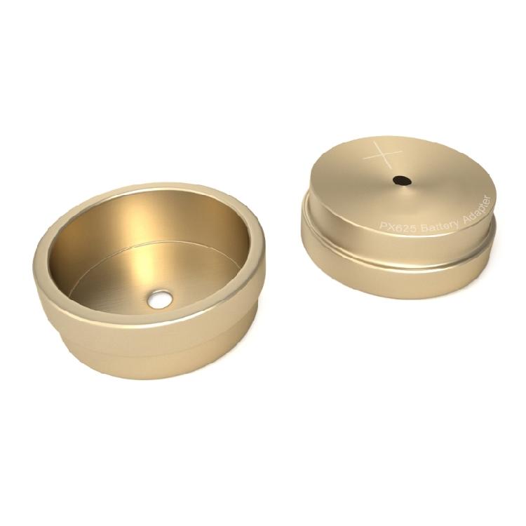PX625 Battery Adapter Converters Film Camera Exposure Meter  LR44 1.4V Batteries Zinc Air Brass Button Cell Battery Kit